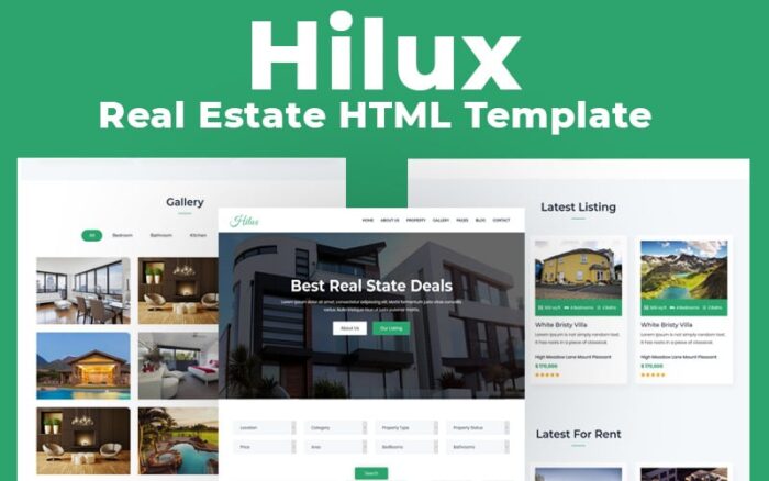 Hilux - Template HTML Properti