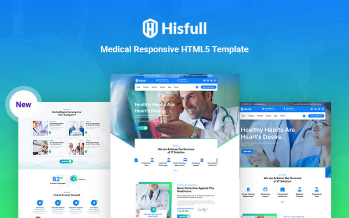 Hisfull - Template Situs Web HTML5 Responsif Medis