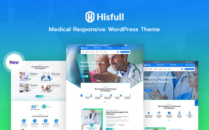 Hisfull - Tema WordPress Responsif Medis