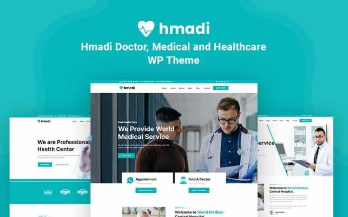 Hmadi - Tema WordPress Dokter, Medis, dan Kesehatan