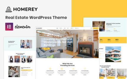 Homerey - Real Estate WordPress Theme