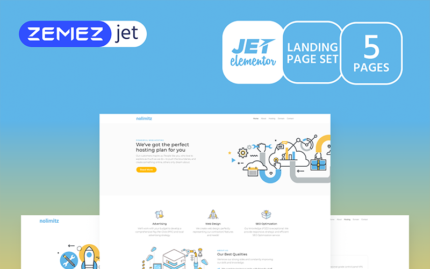 Hostirom - Hosting - Kit Jet Elementor