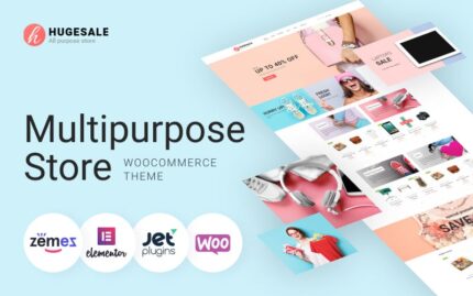 Hugesale - Multipurpose Store Elementor WooCommerce Theme