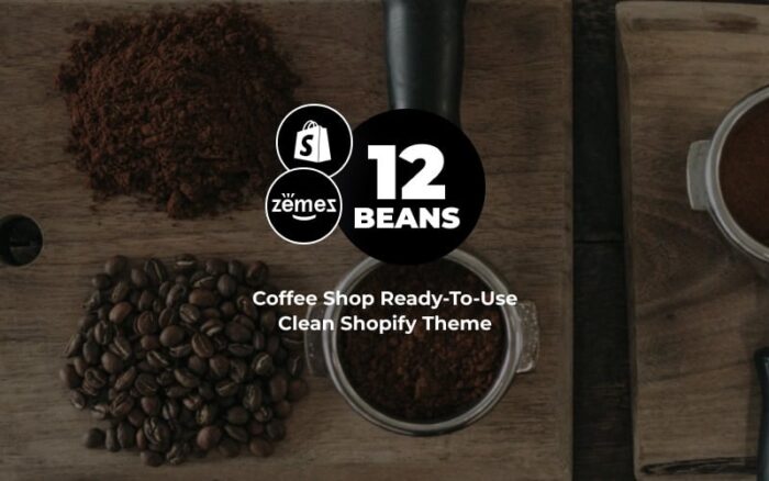 12 Beans - Tema Shopify Bersih Siap Pakai untuk Kedai Kopi