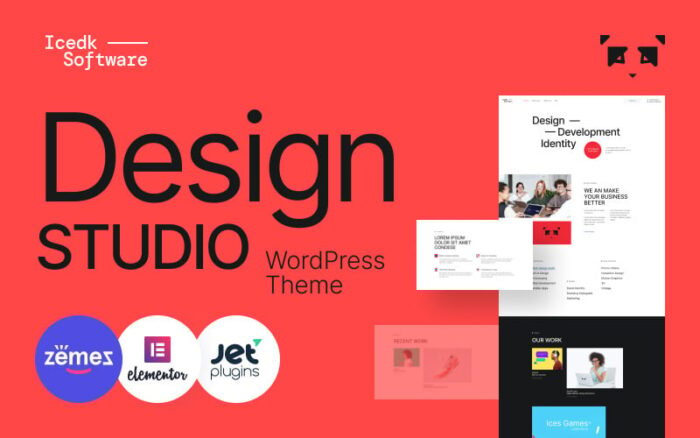 Icedk-Software - Tema WordPress Studio Desain