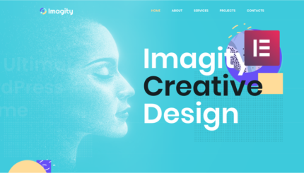 Imagity - Creative Minimal WordPress Elementor Theme