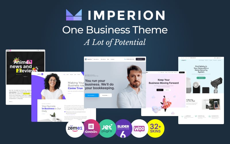 Imperion - Multipurpose Corporate WordPress Theme