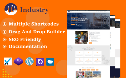 Industry - Industrial and Factory Business WordPress Theme