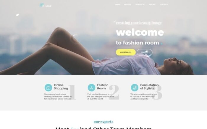 inLook - Template Halaman Arahan HTML5 Mode