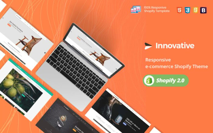 Innovative Furniture Food - jewellery Electronics Shopify OS 2.0 Theme