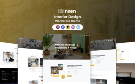 Insen - Tema WordPress Desain Interior