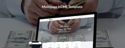 OpenMortgage - Template Situs Web HTML Multihalaman Perusahaan Konsultasi Pinjaman Berkelas - Fitur Gambar 1