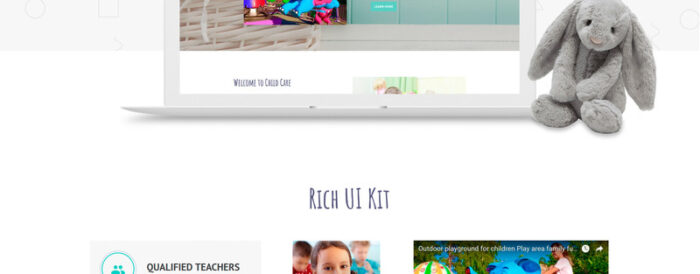 Template Situs Web Penitipan Anak - Fitur Gambar 2