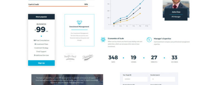 Invest Plus - Template Situs Web HTML5 Perusahaan Investasi - Fitur Gambar 3