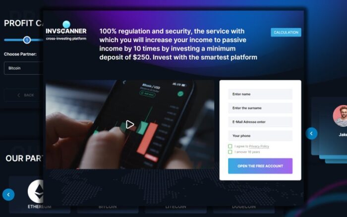 INVSCANNER | Template untuk Investasi | Mata Uang Kripto