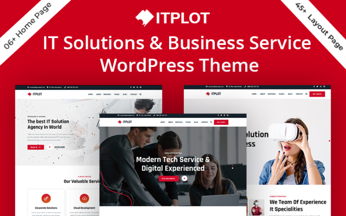 IT-Plot - Solusi TI & Tema WordPress Perusahaan Bisnis