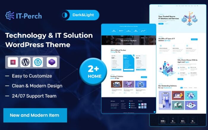 ITPerch – Tema WordPress Bisnis, Solusi Teknologi & TI