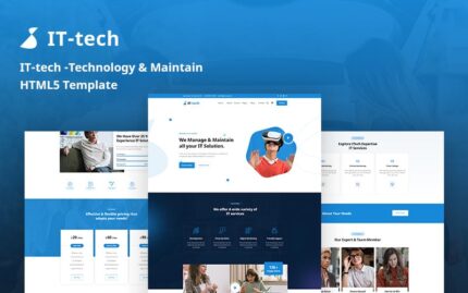 Ittech – Technology & Maintain Responsive Website Template