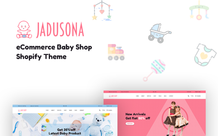 Jadusona - Tema Shopify Toko Bayi