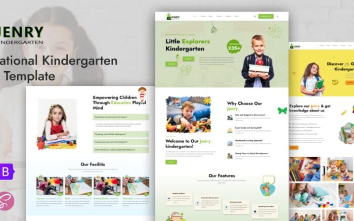 Jenry - Kindergarten & Pre School HTML5 Template