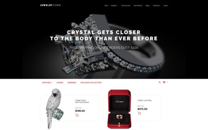 Tema Magento JewelryTown