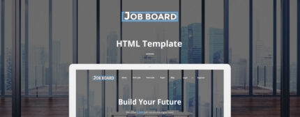 Job Board - Template Situs Web Responsif Portal Pekerjaan - Fitur Gambar 1