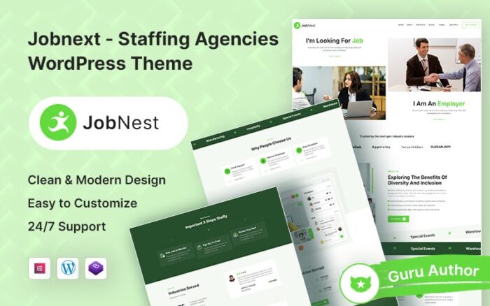 Jobnest – Tema WordPress Papan Pekerjaan & Lelang