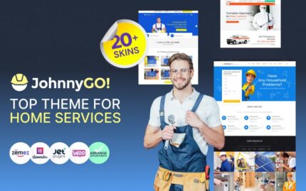 JohnnyGo - Multipurpose Home Services WordPress Theme