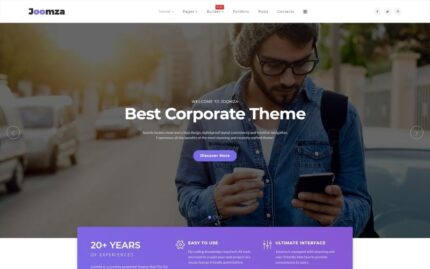 Joomza - Template Joomla Bisnis