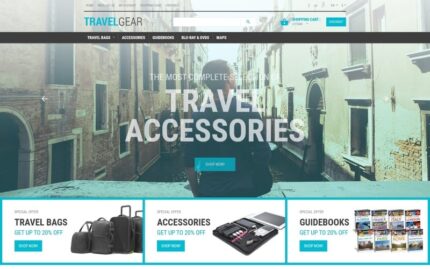 Journey Essentials Store OpenCart Template