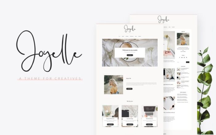 Joyelle - Tema WordPress Artis Kreatif