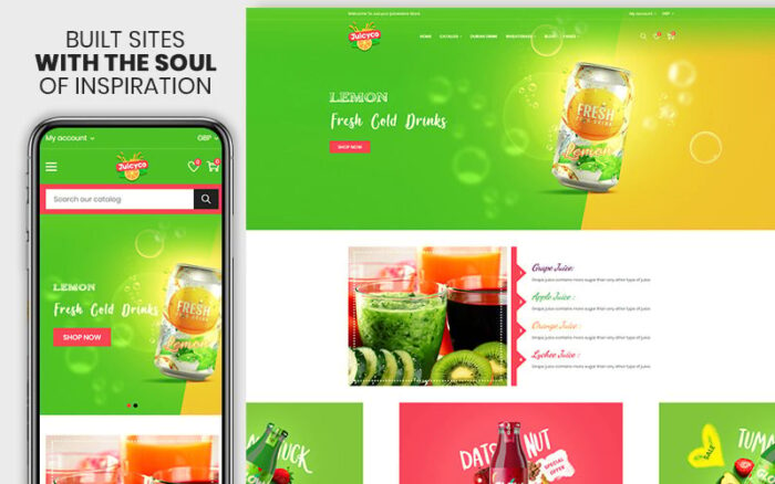 Juicyco - Tema Shopify Jus & Makanan