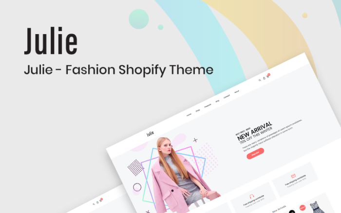 Julie - Tema Shopify Mode