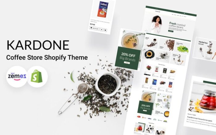 KarDone - Tema Shopify Toko Kopi