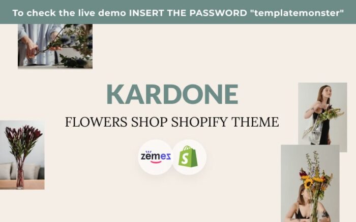 Tema Shopify Toko Bunga Kardone