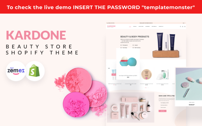 Kardone Shopify Beauty Theme