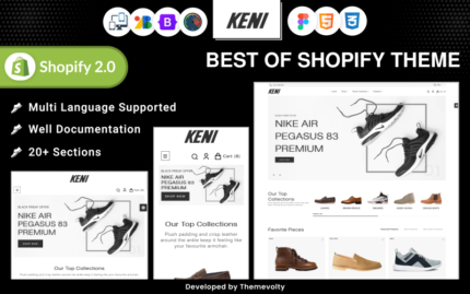 Keni Mega Shoes Responsive Shopify 2.0 Theme