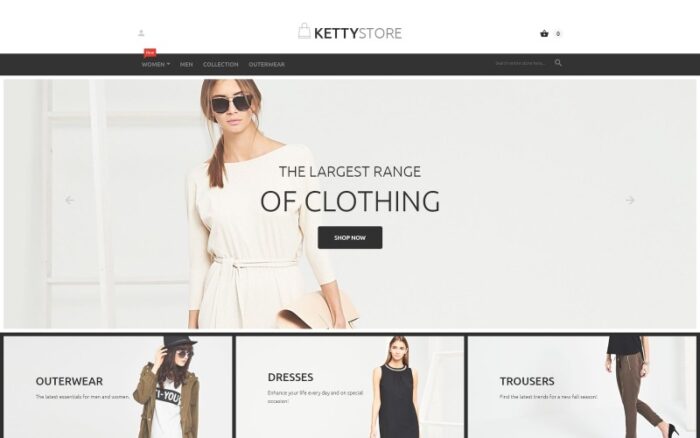 Tema Magento KettyStore