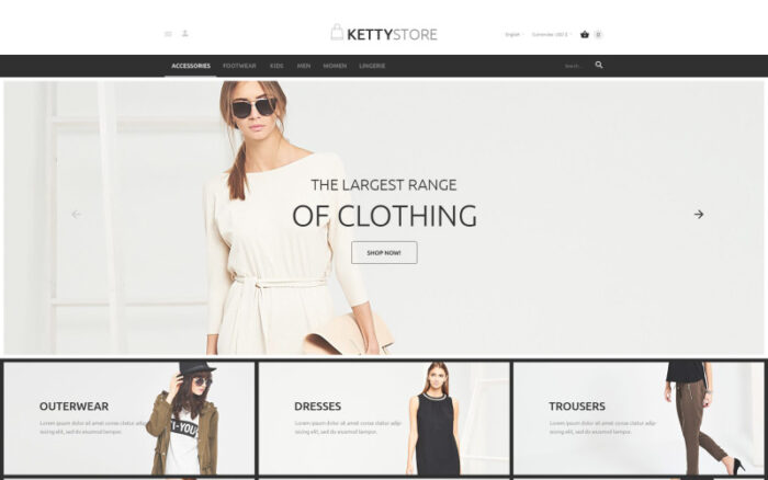 Tema PrestaShop KettyStore