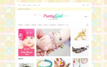 Kids Jewelry Magento Theme