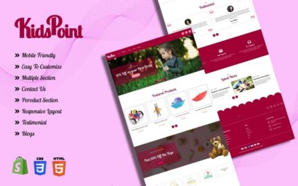 Kidspoint - Tema Shopify Responsif Toko Mainan Anak