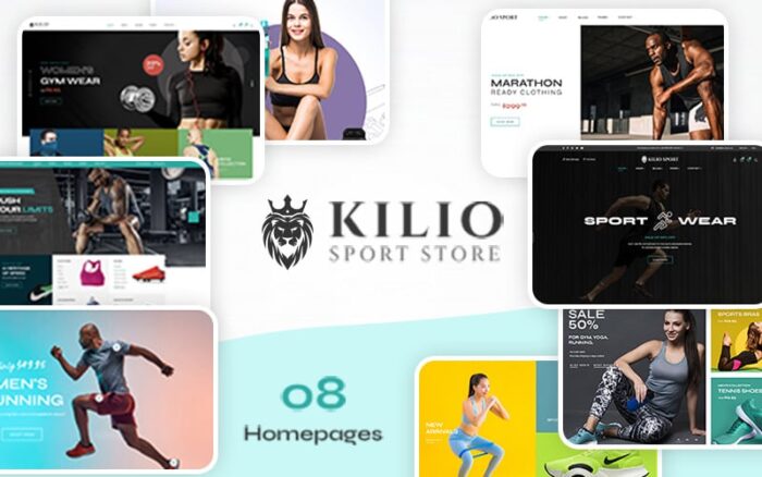 Tema PrestaShop Toko Olahraga Kilio Fashion