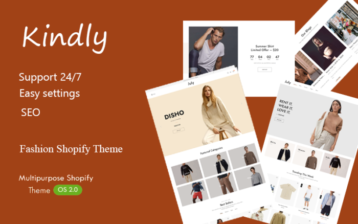 Tema Responsif Shopify Model Fashion yang Ramah