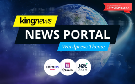 KingNews - News Portal & Magazine WordPress Theme