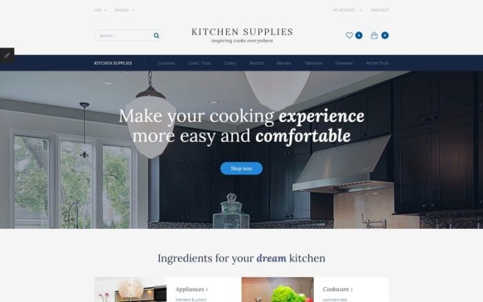 Template OpenCart Perlengkapan Dapur