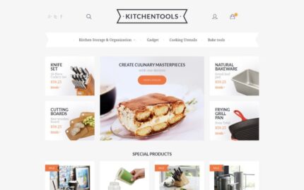 Kitchen Tools Magento Theme