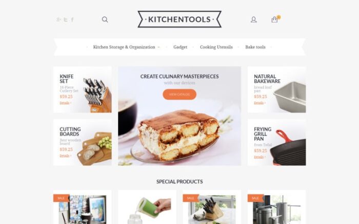 Tema Magento Alat Dapur