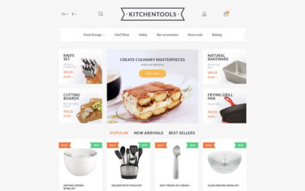 Kitchen Tools PrestaShop Theme