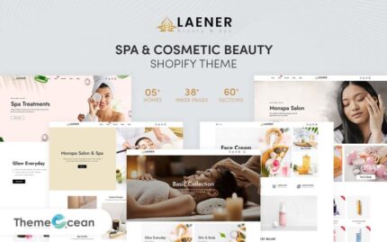 Laener - Spa & Cosmetic Beauty Responsive Shopify Theme