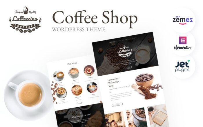 Latteccino - Tema WordPress Kedai Kopi